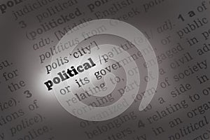 Political Dictionary Definition