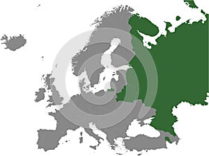 Political Map of Eurasian Economic Union EAEU