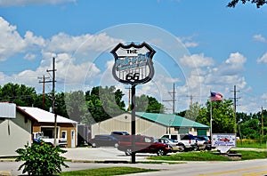 Polk-A-Dot Drive In , Braidwood , Illinois on Route 66