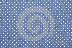 Polka dot fabric for background or texture