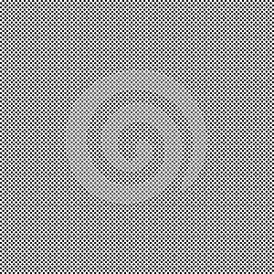 Polka dot fine pattern, black round dots on white background - dotted seamless repeatable texture background