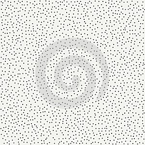 Polka dot. Geometric monochrome abstract pattern with round, dotted circle. Wrapping paper. Scrapbook paper. Tiling