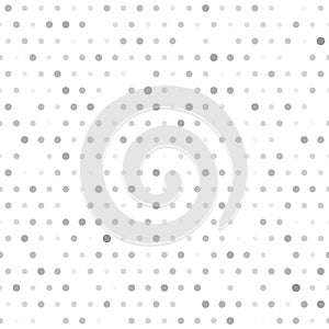 Polka dot pattern. Seamless vector background