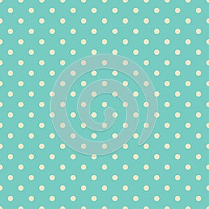 Polka Dot Pattern, Seamless Vector Background photo