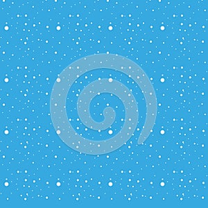 Polka Dot Pattern, Seamless on white Background