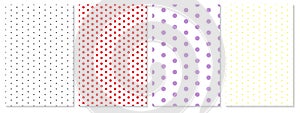 Polka dot pattern vector. Baby background.