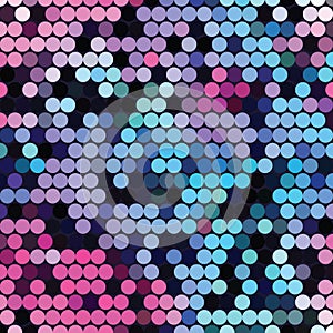 Polka Dot Pattern. Vector Background