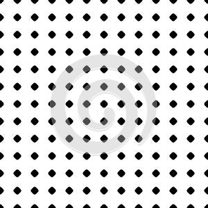 Polka dot pattern. Vector seamless texture. Black & white geometric background