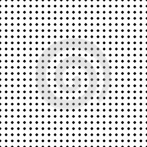 Polka dot pattern. Vector seamless texture. Black & white geometric background