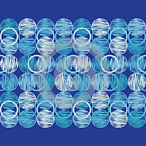 Polka dot seamless pattern. The colorful balls. Scribble texture.