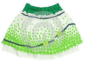 Polka-dot skirt