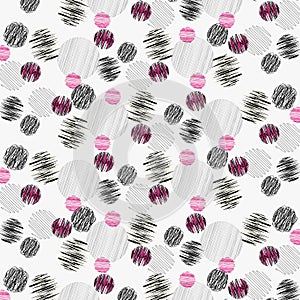 Polka dots background