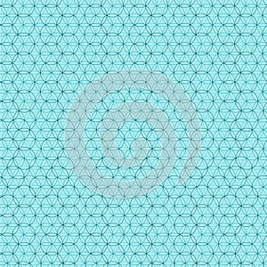 Polka dots seamless pattern, fashion background, turquoise and white color