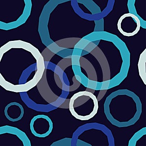 Polka dots seamless patternPolka dots seamless pattern. Mosaic of ethnic figures. Patterned texture. Geometric background.