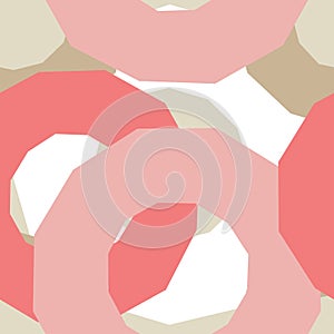 Polka dots seamless patternPolka dots seamless pattern. Mosaic of ethnic figures. Patterned texture. Geometric background.