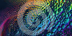 Polka Perfection: Abstract Dot Pattern Background, Dotted Elegance: Abstract Background with Dot Pattern - Ai Generated