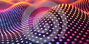 Polka Perfection: Abstract Dot Pattern Background, Dotted Elegance: Abstract Background with Dot Pattern - Ai Generated