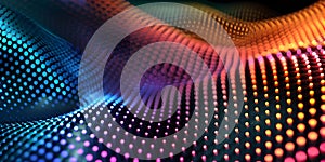 Polka Perfection: Abstract Dot Pattern Background, Dotted Elegance: Abstract Background with Dot Pattern - Ai Generated