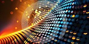 Polka Perfection: Abstract Dot Pattern Background, Dotted Elegance: Abstract Background with Dot Pattern - Ai Generated