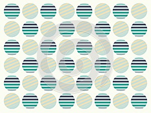 Polkadot seamless pattern - retro pattern