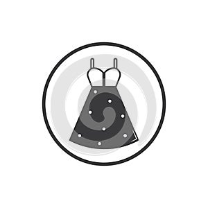 Polkadotted dress design