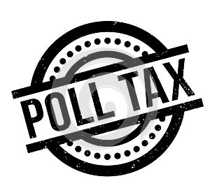 Poll Tax rubber stamp