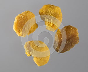 Pollen loads - macro photo of bee pollen - perga