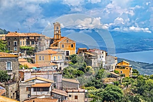 Pollica at national park Cilento photo