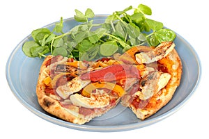 Pollo Piccante Italian Style Fast Food Pizza photo