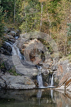 The Pollos river waterfall photo