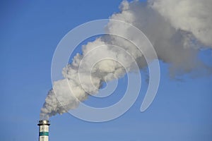 Pollutant emissions in the industry