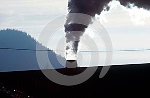 Pollutant emissions in the industry