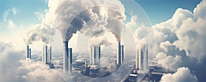 Polluted air on Earth, generative ai