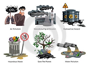 Pollution Awareness Concept Compositions