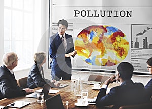 Pollution Dirty Chemical Problem Smog Smoke Concept