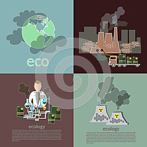 Pollution ecology smog risk plants smoke recovery garbage waste