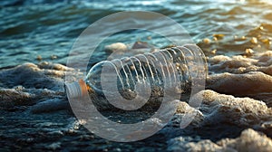 pollution plastic in water
