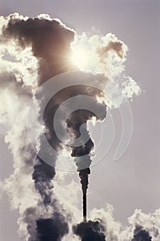 Pollution from smokestacks
