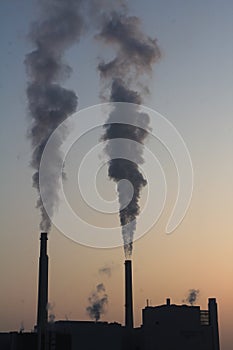 Pollution to the air