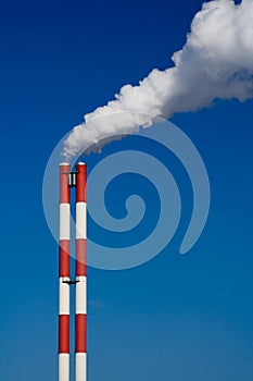 Pollution. Vertical