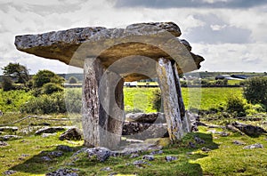 Polnabrone Dolmen in Burren