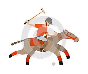 Polo Player, Accuracy and Precision of Playing Man