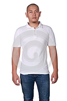 Polo Shirt Template Mock Up