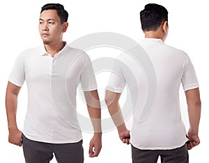 Polo Shirt Template Mock Up