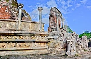 Polonnaruwa Ancient Vatadage , Sri Lanka