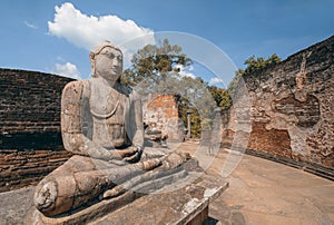 Polonnaruwa Ancient Vatadage In Sri Lanka photo