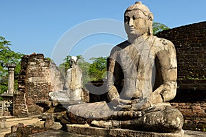 Polonnaruwa ruin, Vatadage (Round House), Sri Lanka