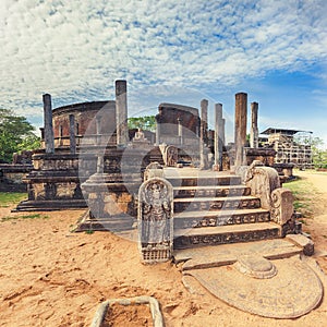 The Polonnaruwa Vatadage.