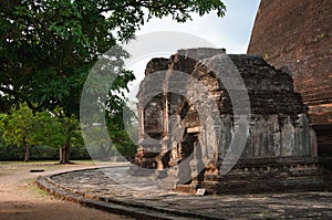 The Polonnaruwa Vatadage - ancient Buddhist structure, Sri Lanka