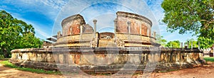 The Polonnaruwa Vatadage. Panorama